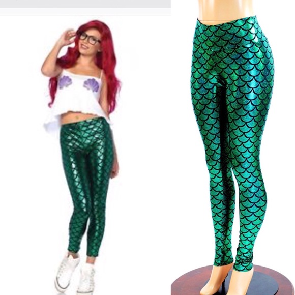 mermaid tail leggings